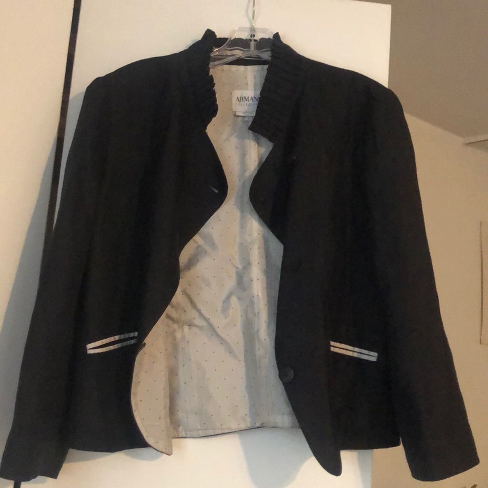 Armani Collezioni Jacket Navy Blue